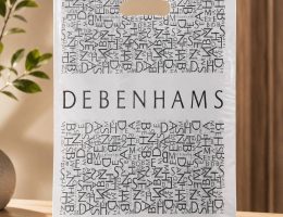 نایلکس دسته موزی طرح DEBENHAMS