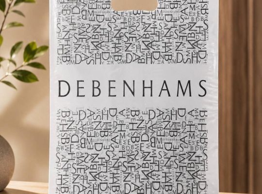 نایلکس دسته موزی طرح DEBENHAMS